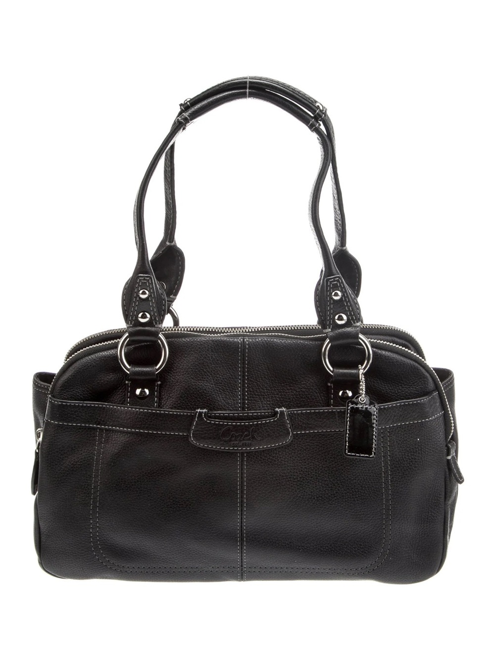 Coach Black Leather Bag
